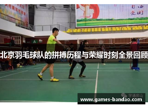 北京羽毛球队的拼搏历程与荣耀时刻全景回顾