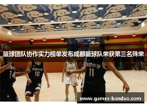 篮球团队协作实力榜单发布成都篮球队荣获第三名殊荣